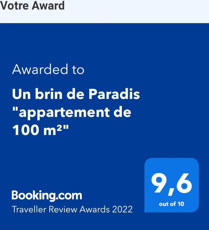 Un Brin De Paradis "Appartement De 100 M²" 阿尔泽 外观 照片